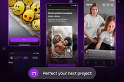 TokTak - Social Media App UI KIT, an App Template by CreativeUI (Thumbnail 5 of 6)
