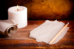 Antique Writing Background, a School & Education Photo by THP Creative