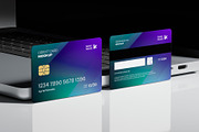 Credit Card Mockup, a Product Mockup by Budogol Studio (Thumbnail 3 of 4)