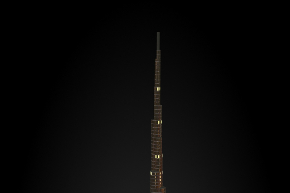 Burj Khalifa, an Architecture 3D Model by AndrewWhite (Photo 11 of 17)