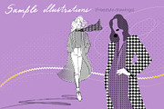 Fashion illustration set Procreate, a Brush Add-On by byJuliaKors (Thumbnail 4 of 4)