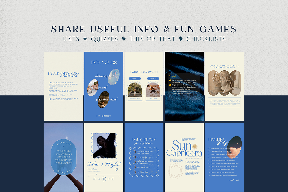Astrology Instagram Story Template, a Social Media Template by Story Native (Photo 7 of 8)