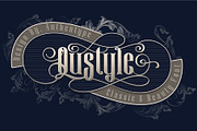 Qustyle Classic Font, a Blackletter Font by AuthenType (Thumbnail 1 of 10)