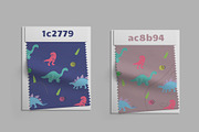 dinosaur pattern for kids, a Pattern Graphic by Asfacute (Thumbnail 9 of 12)
