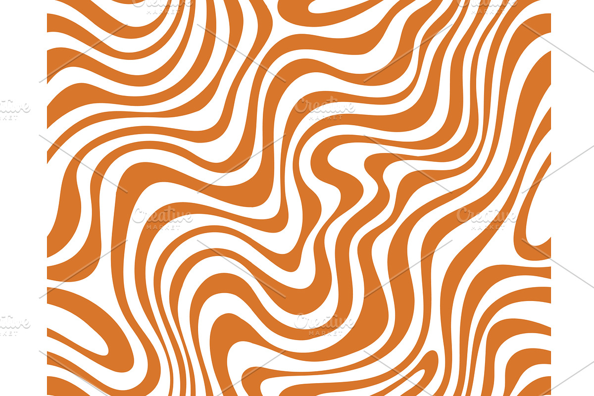 Peanut caramel swirl pattern, a Food Illustration by Vector Tradition