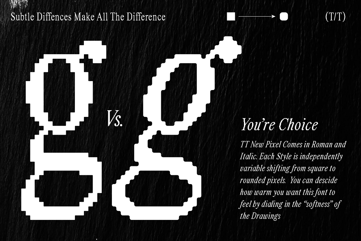Retro Variable Pixel Font., a Serif Font by That That Creative (Photo 4 of 18)