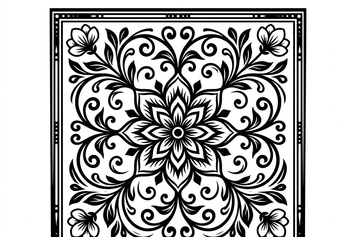 50 Elegant Floral Ornament Bundle, a Decorative Illustration by Amazin_art (Photo 21 of 29)