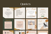 100 Instagram Templates in CANVA, a Social Media Template by Designspace (Thumbnail 8 of 10)