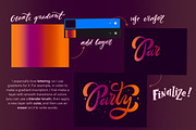 Procreate Gradient Brushset, a Brush Add-On by Letter Elfa Studio (Thumbnail 4 of 13)
