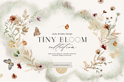 Tiny Bloom Collection, a Texture Illustration by Julia Dreams (Thumbnail 1 of 10)