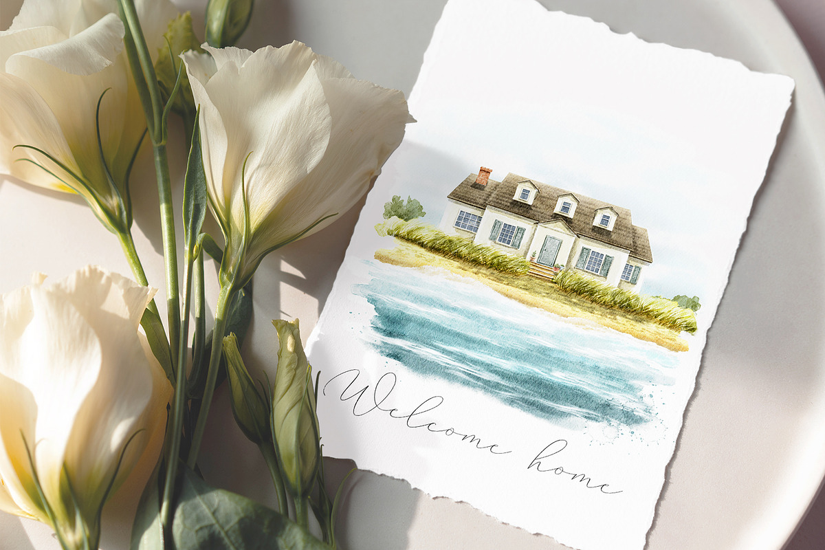 Watercolor postcards, a Food Illustration by Mimomy (Photo 6 of 11)