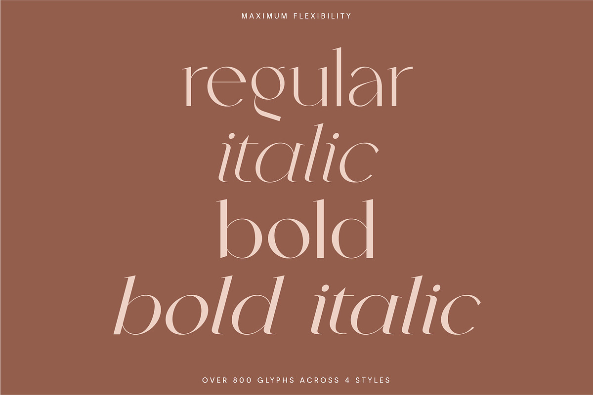 Kindred - Elegant and chic font, a Sans Serif Font by Studio Aurora (Photo 2 of 11)