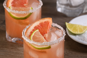 Cocktail pink Paloma, a Food & Drink Photo by Apolonia
