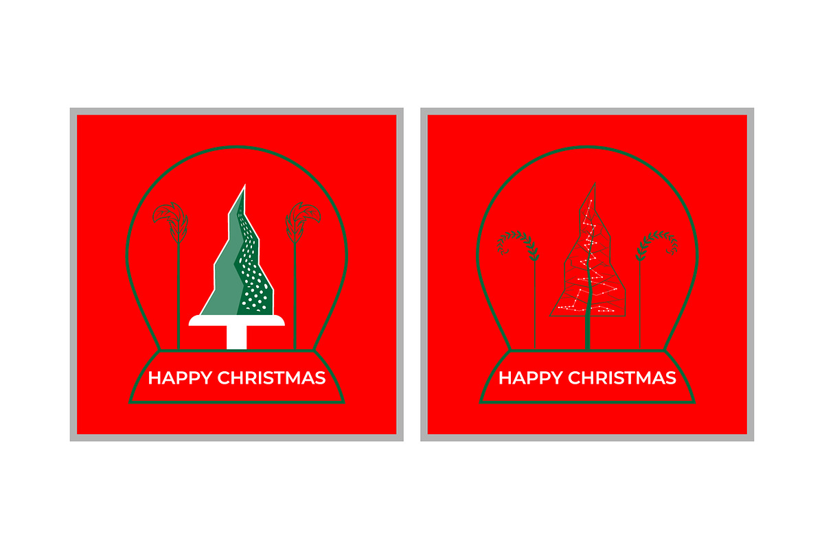 Happy Christmas Design, a Decorative Illustration by Lakhan1998 (Photo 6 of 6)