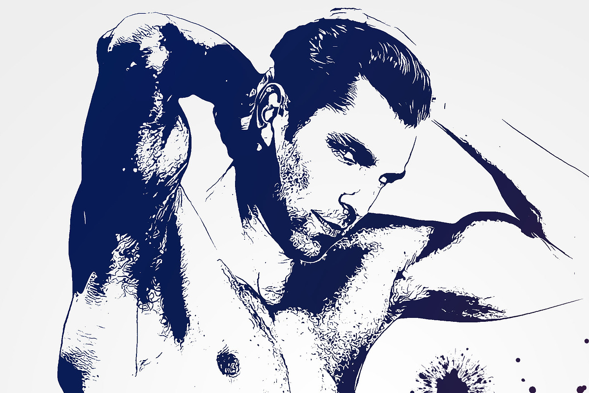 Vector Splash Photoshop Action, an Action Add-On by designvillage (Photo 10 of 15)