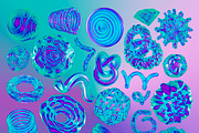 3D Neon Abstract Glass Shapes, a Graphic by Alina Sh (Thumbnail 6 of 6)