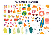 Summer Vibes, Cute Animals Graphics, an Animal Illustration by sceptical cactus (Thumbnail 5 of 13)