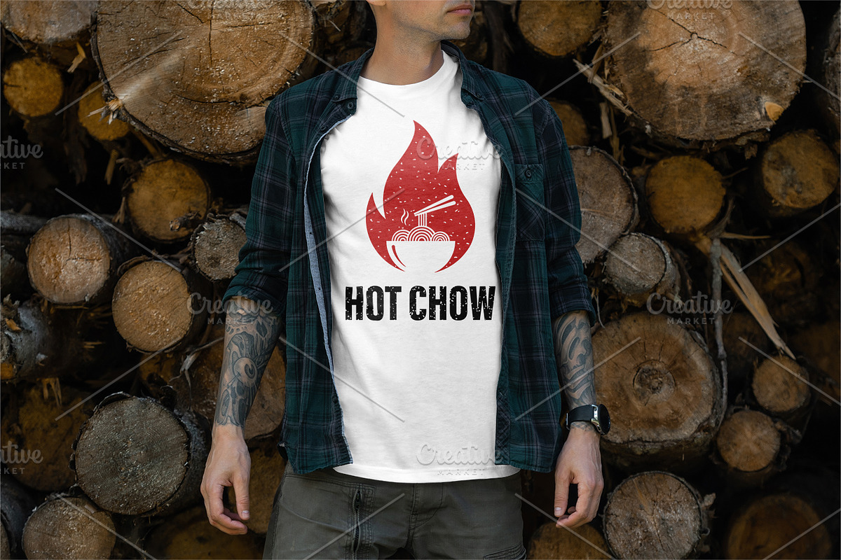 Hot Chow Logo Design, a Branding & Logo Template by brandingpro (Photo 3 of 4)
