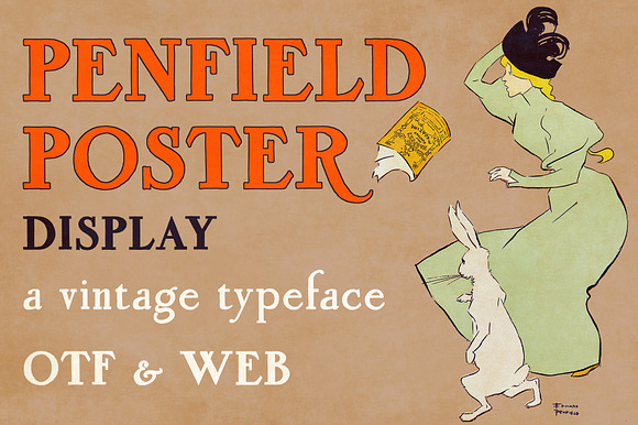 Penfield Poster Display - OTF & WOFF preview 5