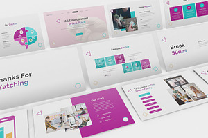 Business Network Keynote Template