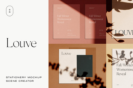 Louve – Shadow Mockup Scene Creator, a Product Mockup by October November