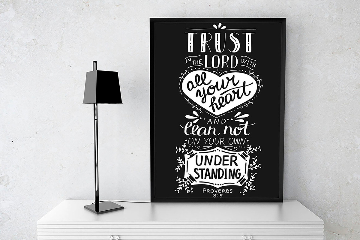 BUNDLE 60 Great Bible Verses, an Illustration by Ola-la-la (Photo 14 of 17)