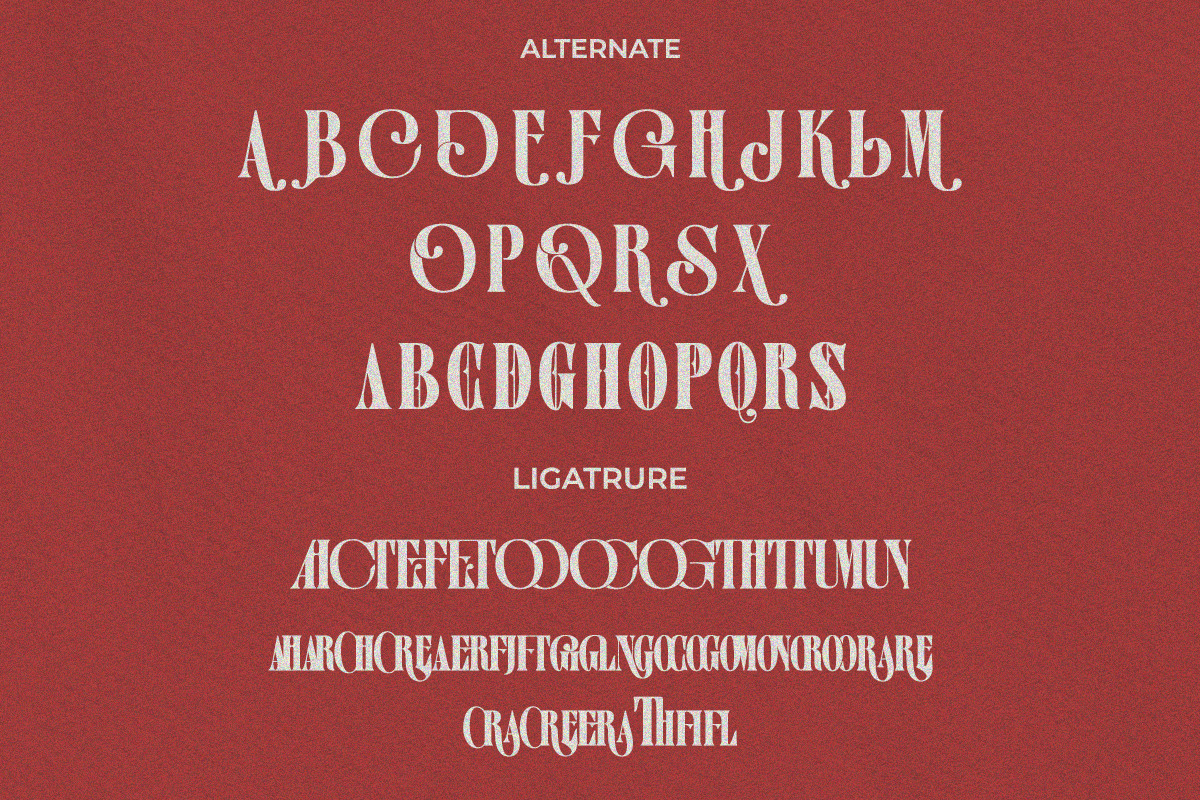 Asgeriom - Display Serif Font, a Serif Font by Qweera Studio (Photo 12 of 13)