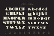 Priman Layered Display Font, a Font by Cobra Labs (Thumbnail 5 of 7)