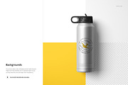 S. Steel 30 oz. Water Bottle Mockup, a Product Mockup by creatsy5 (Thumbnail 10 of 12)