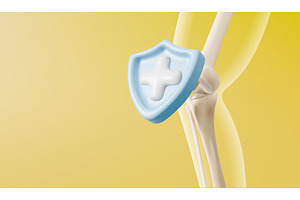 3d medical knee joint model with, an Object Illustration by art PVP - market