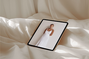 Neutral Minimalist iPad Mockup