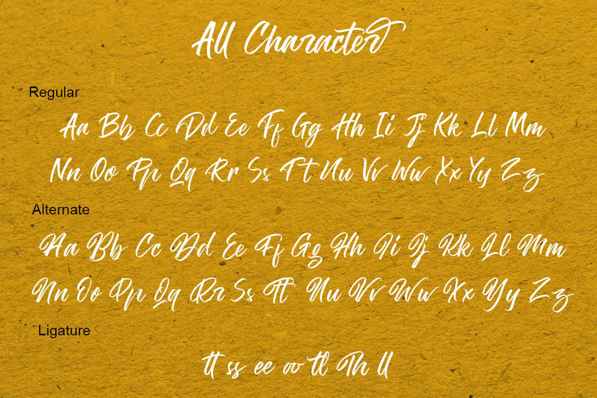 The Hamburg Script Font, a Script Font by Youthlabs Studio (Photo 11 of 19)