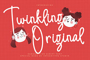 Twinkling Original, a Handwritten Font by Integritype Studio (Thumbnail 1 of 15)