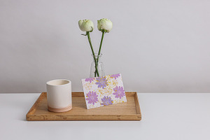 Floral Pattern Journal Template