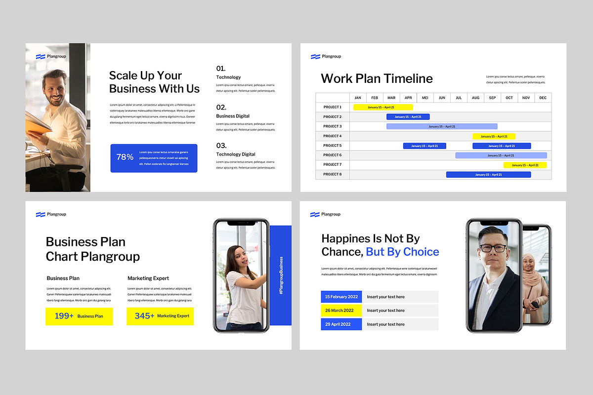 PLANGROUP - Google Slides Template, a Presentation Template by rgbryand