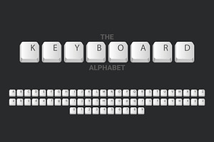 The Keyboard Alphabet and buttons