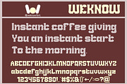 Early Afternoon font, a Font by weknow (Thumbnail 4 of 8)