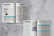 Business Plan Template, a Brochure Template by Sabin (Thumbnail 3 of 6)