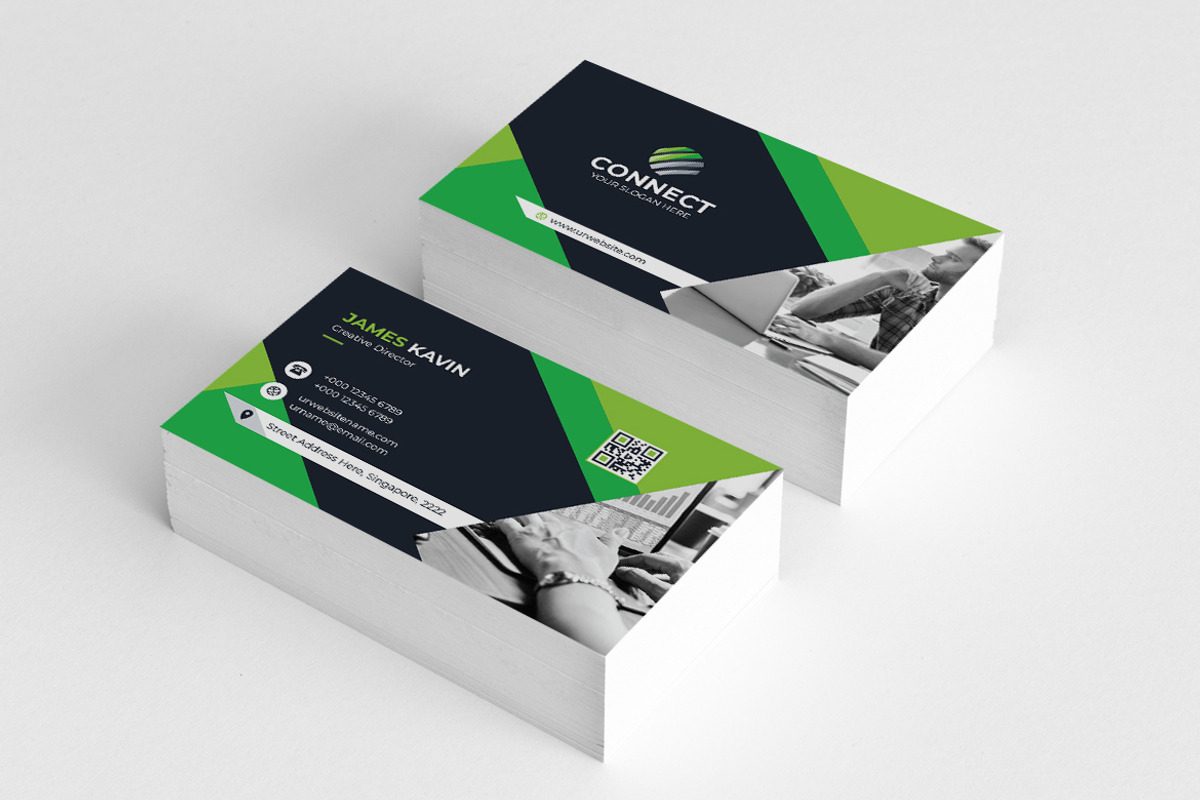 Corporate Business Card Template, a Business Card Template by BdThemes (Photo 3 of 4)