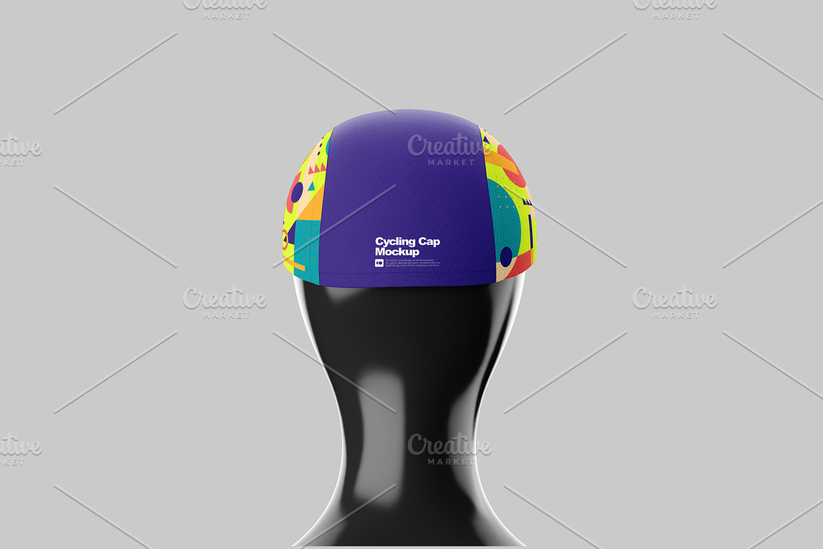 Cycling Cap Mockup, a Hat Mockup by Aprndy85 (Photo 4 of 7)