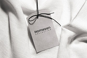 Logo Mockup Label Tag with Linen, a Product Mockup by Asylab (Thumbnail 3 of 5)