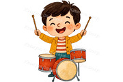 Kids music Children activities set, a Person Illustration by Bubert Art (Thumbnail 2 of 4)