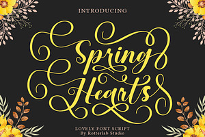 Spring Hearts