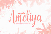 Amelya - Handwritten Font, a Script Font by StringLabs (Thumbnail 1 of 11)