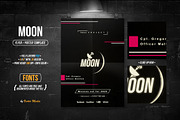 Moon - Flyer / Poster, a Flyer Template by VectorMedia (Thumbnail 2 of 8)