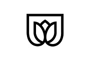 Letter U Flower Logo Design, a Branding & Logo Template by Buqancreative (Thumbnail 3 of 4)