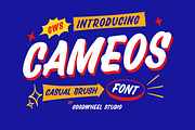 Cameos | Handdrawn Typeface, a Handwritten Font by Goodwheel Studio (Thumbnail 1 of 10)