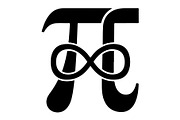 Math Pi Symbol Typography Bundle, an Education Illustration by Designer_Momina (Thumbnail 15 of 16)