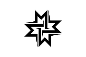 Monogram Letter M Logo, a Branding & Logo Template by Buqancreative