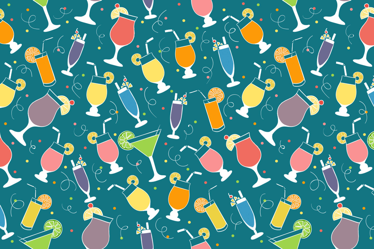 Seamless Summer Patterns Vector, a Pattern Graphic by wowpatterns (Photo 2 of 5)